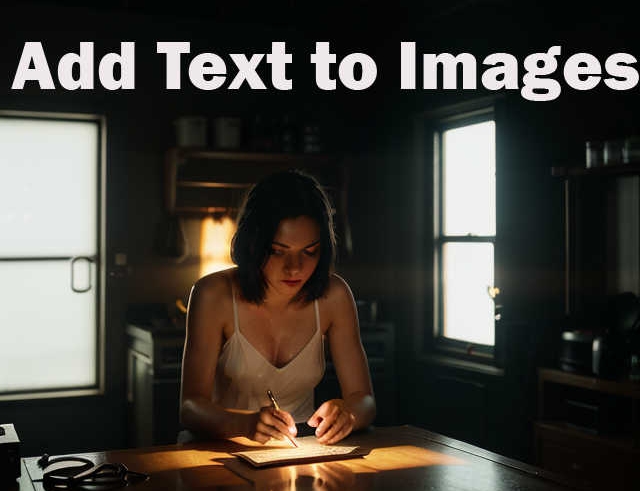 Add Text to Image